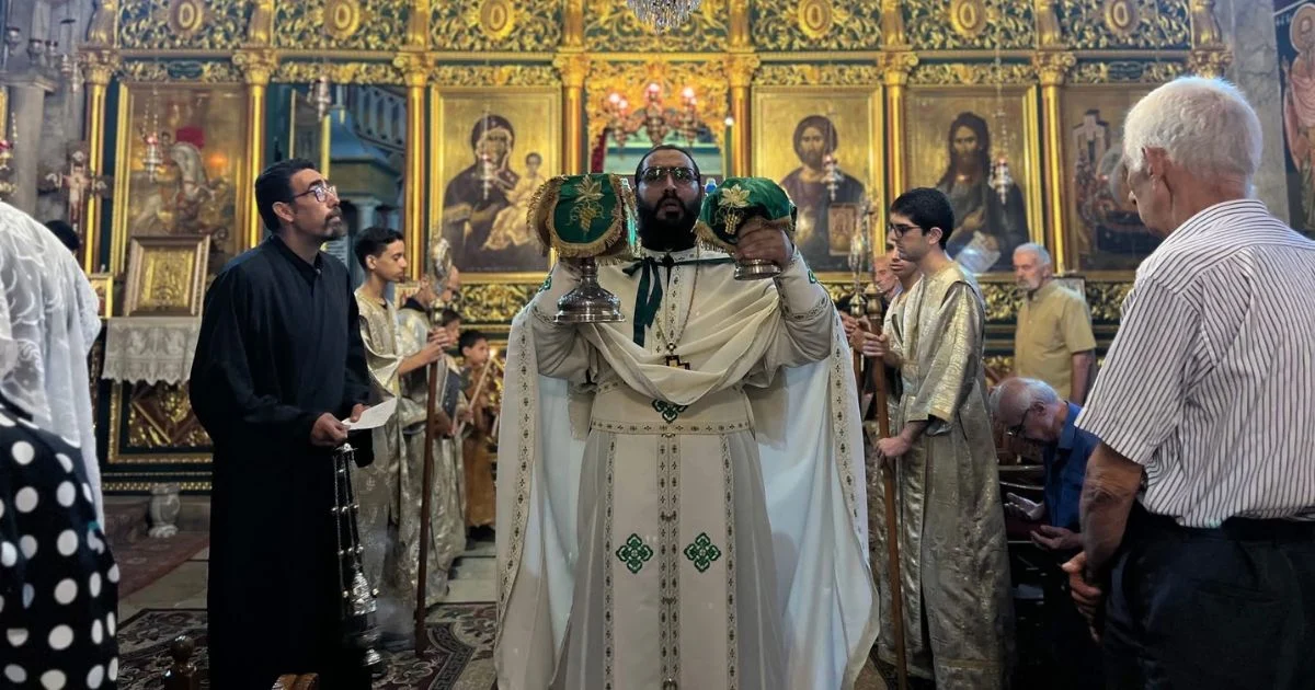 Photo courtesy of Saint Porphyrios Church, Gaza